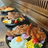 老板从台湾学来的台湾古早牛排，不是合成肉