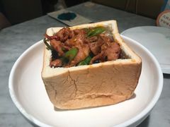 酥盒盐煎肉-雀蓝川菜(奥体广场店)