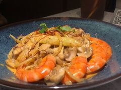 芝士蘑菇鲜虾意大利面-BE BRIGHT KITCHEN(正佳广场店)