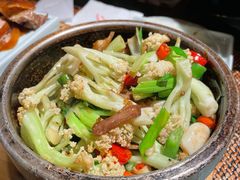 干锅菜花-四世同堂·京菜·烤鸭(双井店)