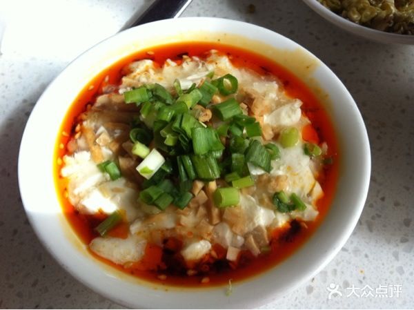 酸辣豆花