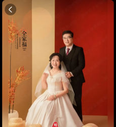 -时光纪亲子全家福照相馆(静安店母女写真父母纪念照)