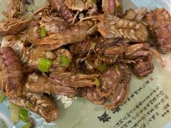 椒盐爬爬虾-抹直口特色菜馆(一店)