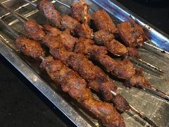 烤羊肉串-鸣记脆皮烤鱼·海鲜烤鱼(三八广场店)