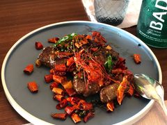 椒麻爆炒和牛粒-王府井文华东方酒店-紫膳餐厅