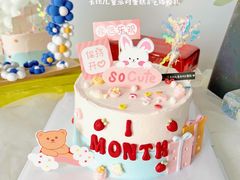 -卡比儿童蛋糕·心意定制·低脂零卡糖动物奶油FancyBALLOON(滨海店)