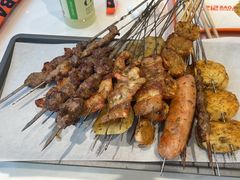 -宝记烧烤·碳锅羊肉·羊蝎子火锅·夜食社(文体路创始店)