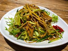 拌豆腐丝-平娃三宝烧烤·面食(南小街店)