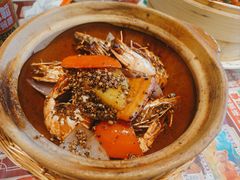 白胡椒猛火黑虎虾煲-肥韬香港茶餐厅(上海首店)