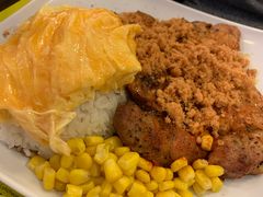 碳烤肉松爆辣鸡排-龙凤冰室