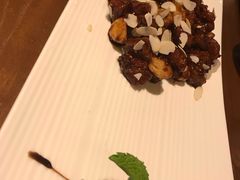 黑蒜子牛肉粒-陆壹捌餐厅(五大道店)