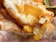 -小红车炸蛋葱油饼