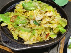 干锅手撕卷心菜-北平盛世·新京菜·北京烤鸭(劲松·双井店)