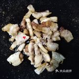 海姐教你家常菜（158）之花菜炒油渣
