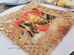 巴黎火腿鸡蛋芝士蘑菇可丽饼-RAC BAR(安福路店)