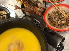 -鲜入围煮花胶鸡海鲜火锅