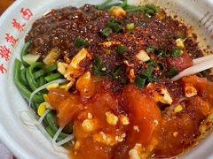 特色三合一-手擀菠菜面(西康路店)