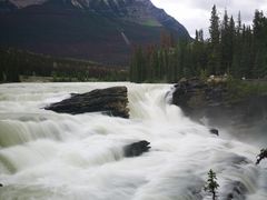 -阿萨巴斯卡瀑布观景点