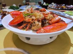 干煸粉丝焗波龙-顺峰海鲜酒楼(省府店)