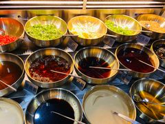 自助调料区-火炉火自助餐(枫蓝国际店)