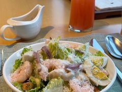 牛油果虾仁意面沙拉-TABLE·味西餐厅-成都茂业JW万豪酒店