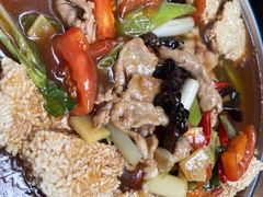 锅巴肉片-庶民居中餐馆(花土店)