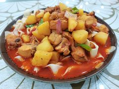 大盘鸡拌面-南师大仙林校区东区食堂