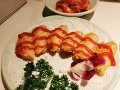 虾饼-猪啊牛呀羊啊铜盘烤肉(正大广场店)