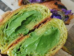 Matcha&nbsp;Croissant-Top Impression Bakery Wolli Creek