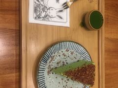 抹茶千层抹茶栗子千层-無邪日式甜品(华润五彩城购物中心店)