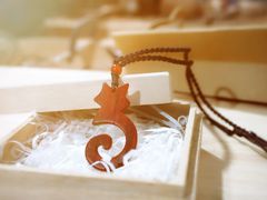 喵吊坠-五月木作·DIY木作文创体验店(北京路店)