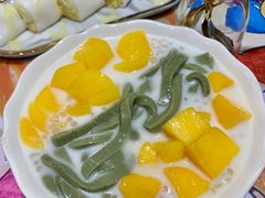 黄金孖宝绿茶拉面-甜心妈妈·榴莲星级糖水(北京路总店)