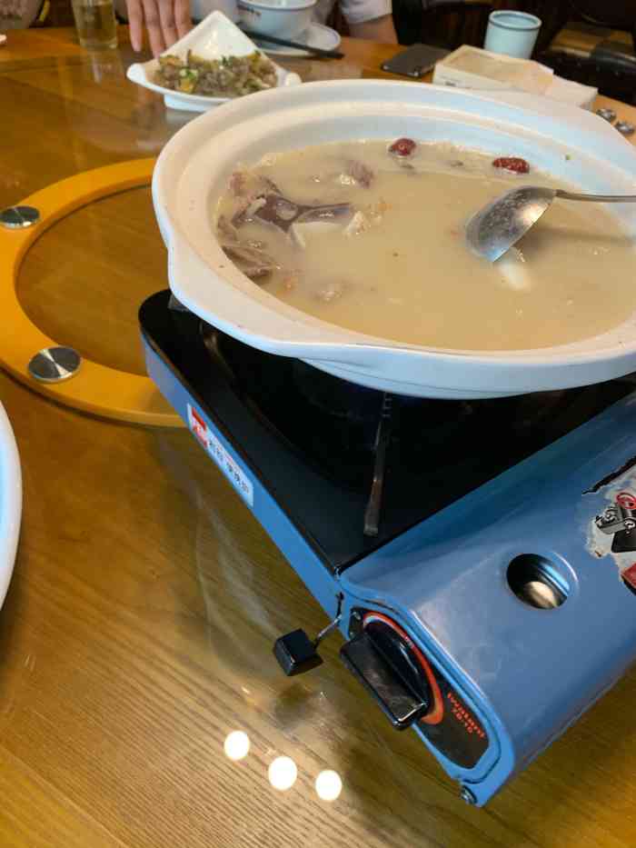 福至尊鱼羊馆(望江店)-"「至尊羊肉宴」味道还不错吧,羊生上的内脏.