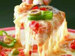 超级墨西哥辣肠披萨-玛格丽特现烤披萨(中润时代广场店)