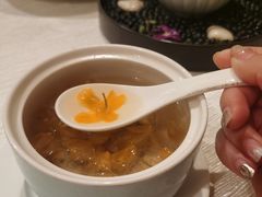 泉水肉汁炖天芝兰花汤-东湖177艺术餐厅 · 东坡院子