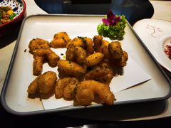 韭花酱焗脆虾仁-来哥菜馆·大厨烹小鲜