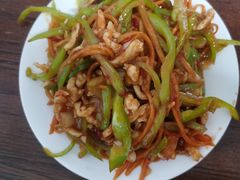 鱼香鸡丝-清真宏玉祥黄门脸餐厅(华荫东里店)