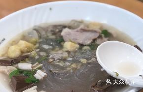 Family Feast Noodle Soup with Chicken Broth Dumplings