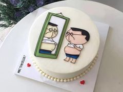 -咖咖熊蛋糕定制·蓝风车动物奶油