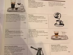 菜单-Cafe Sacher(WIEN)