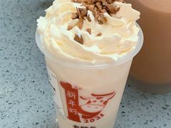 白桃乌龙鲜奶茶-卡旺卡(阜阳财富广场店)