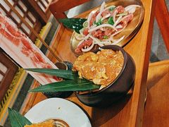 -明洞阿姨·韩式酱蟹烤肉·创意料理(三元桥店)