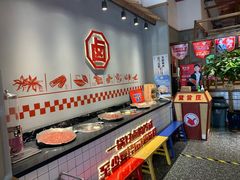 自助调料区-喜悦小串丹东小黄牛海鲜烧烤大排档(民主广场店)