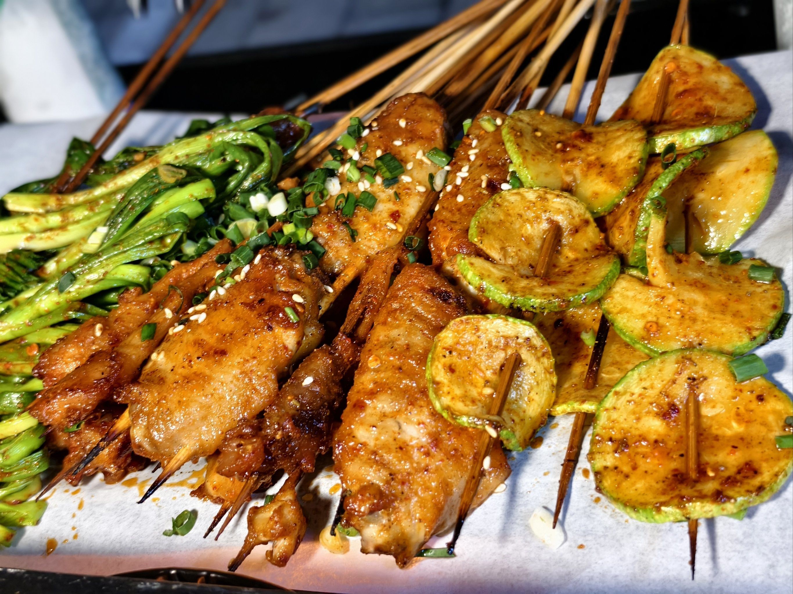 烧烤夜 美味满分