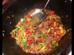现炒黄牛肉-小隐人家(乐松店)