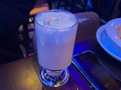 蓝牛蛙秘制玛萨拉红茶拿铁-bluefrog蓝蛙(皇庭广场店)