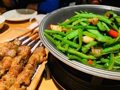 沙煲扁豆丝-老阿妈蒙古村·蒙古包·草原文化·歌舞表演(老君堂店)
