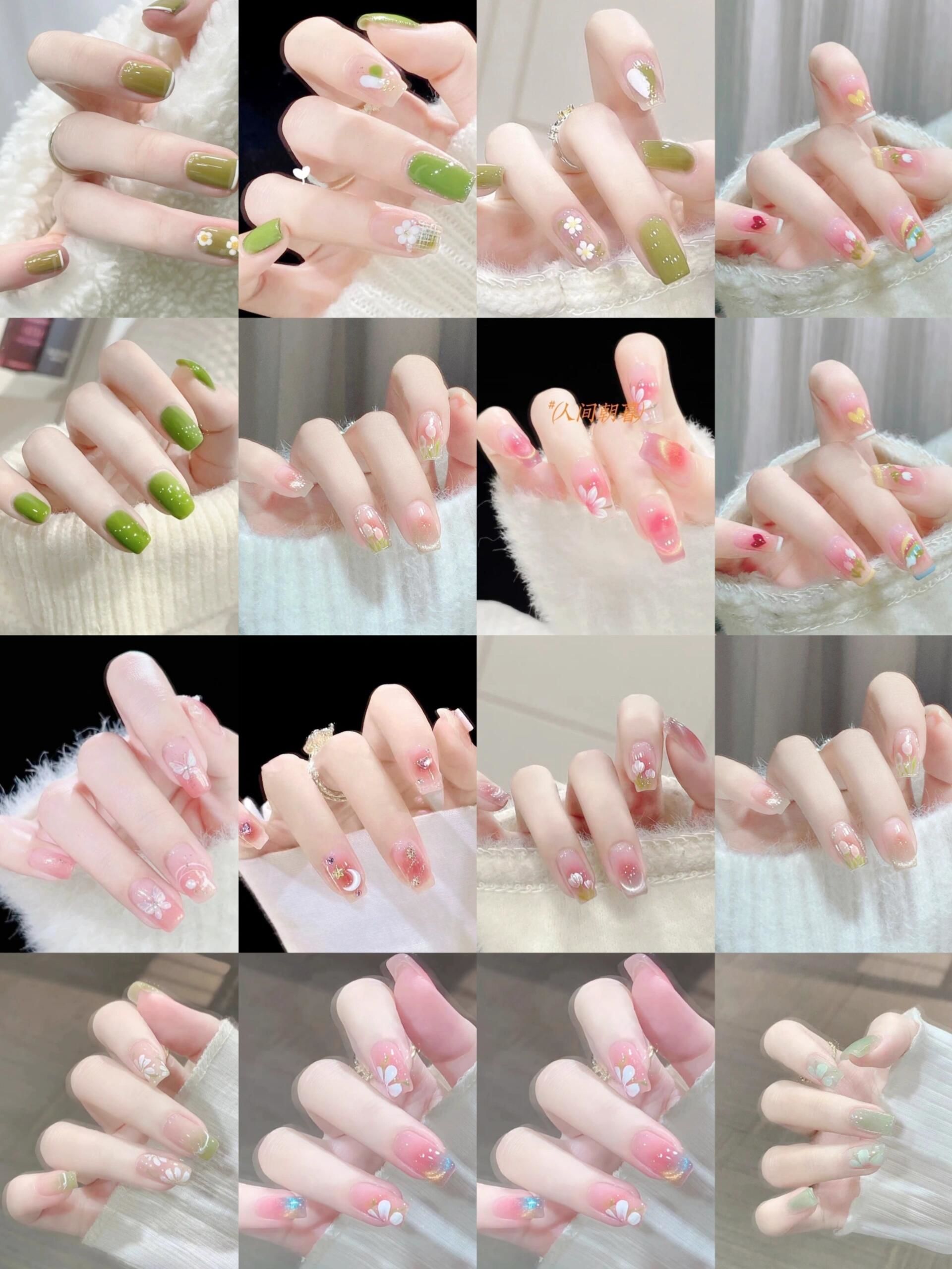 🌸超美预警!简单大方又好看的美甲图片来啦