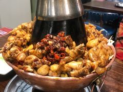 -超越炭火牛蛙火锅鸡(河东店)