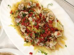 剁椒牛蛙娃娃菜-顺峰海鲜酒楼(省府店)